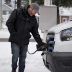 Ford Pro Electric Vehicles Drive Further in the Cold with Unique Heat Pump Tech